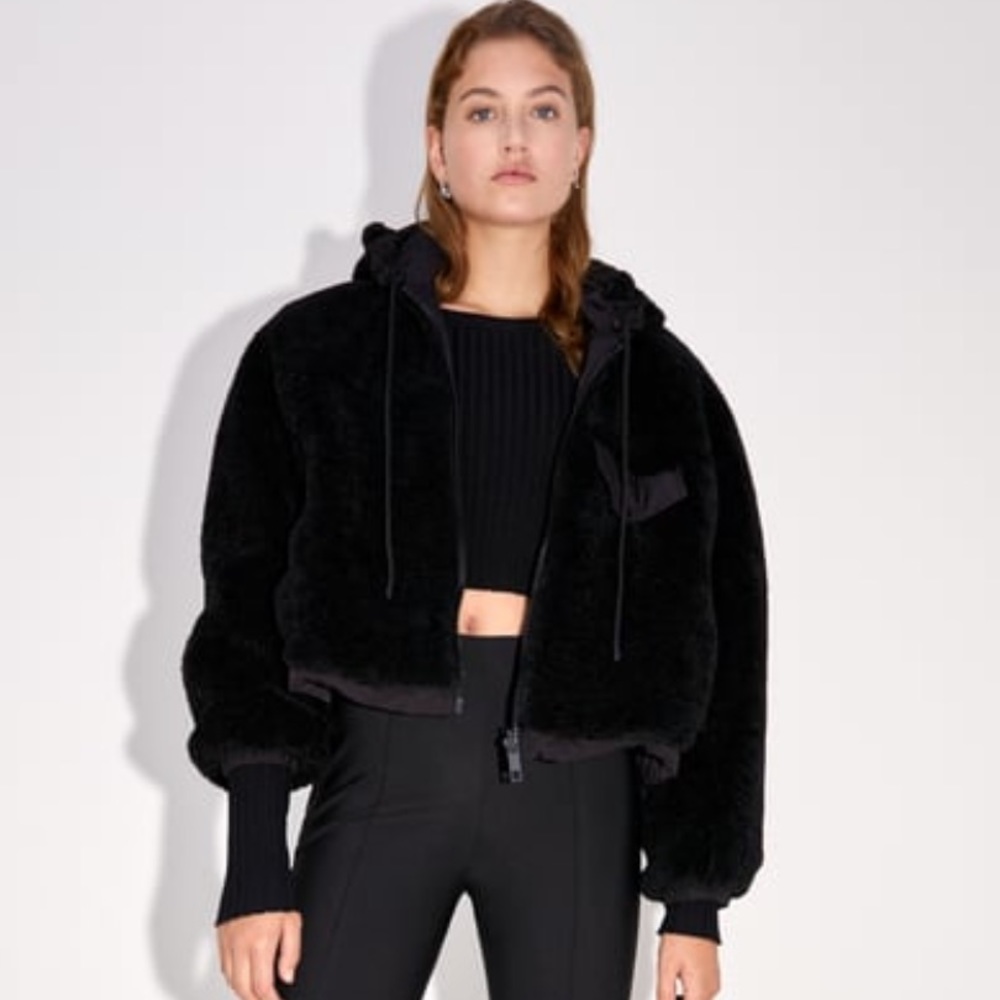 Zara reversible bomber (water repellent on one side)